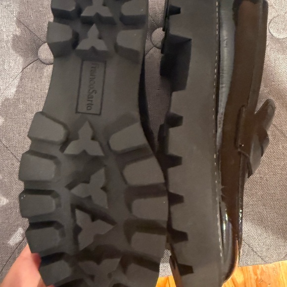 Franco Sarto Black Patent Loafers - Picture 4 of 4